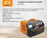 Cargador Bateria Autos Portatil Lusqtoff Lcc-45 30a 12v 24v