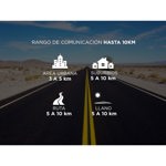 Handy Baofeng BF-T17 Kit x2 16CH UHF Display LCD + 4 Baterías y 2 Manos Libres