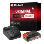 Batería Power X-Change de 18V y 2,5 Ah + Cargador rápido Einhell 4512097 Starter