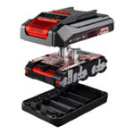 Batería Power X-Change de 18V y 2,5 Ah + Cargador rápido Einhell 4512097 Starter