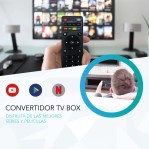 Convertidor Smart Tv Box 1gb Ram 4k Android IOS Netflix Series + Control