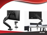 Soporte Skyway GM-4093 ST11 de mesa para TV/Monitor de 10" a 30" negro