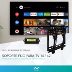Soporte Tv /Monitor De Pared Nictom SP02 14 A 42 Pulgadas Inclinable