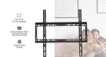 Soporte para TV JD SO102 de 26 a 63 Pulgadas Fijo