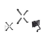 Adaptador Extensor Soporte Monitor Sin Vesa 13-27 Tv Gaming