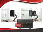 Adaptador Extensor Soporte Monitor Sin Vesa 13-27 Tv Gaming