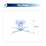 Soporte Extensible Ajustable Para Proyector de Techo Waggs