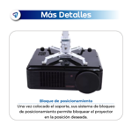 Soporte Extensible Ajustable Para Proyector de Techo Waggs