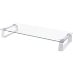 Soporte base elevador de monitor de vidrio templado para escritorio NISUTA - NSSOTVME