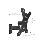 Soporte Tv 13 a 65 Pulgadas One For All Wm4451 Doble Brazo