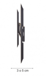 Soporte TV Fijo Nakan SPL686f de 40" a 90" Hasta 80 Kg