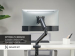 Brazo De Monitor Mecanico Gadnic Para Escritorio Soporte