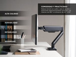 Brazo De Monitor Mecanico Gadnic Para Escritorio Soporte
