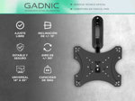 Soporte de Pared para TVMonitor Gadnic Extensible 14 a 55