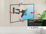 Soporte de Pared para TVMonitor Gadnic Extensible 14 a 55