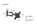 Soporte de Pared para TVMonitor Gadnic Extensible 14 a 55