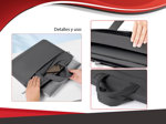 Funda Maletin Para Notebook 15.6 Pulgadas Con Manija - Negro