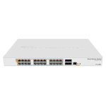 Switch Mikrotik Crs328-24p-4s+rm 24 Puertos Poe Rackeable