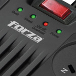 Estabilizador De Tension Forza 220v 6 Tomas Iram 2 Usb 600w