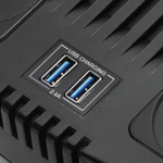 Estabilizador De Tension Forza 220v 6 Tomas Iram 2 Usb 600w