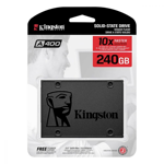 DISCO SSD KINGSTON A400 240GB SSDNOW SATA3 25 7MM  (SA400S37240G)