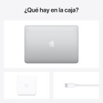 MacBook Pro 13" M1 Chip 8-core CPU 8-core GPU 512GB SSD Silver