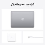 MacBook Pro 13" M1 Chip 8-core CPU 8-core GPU 256GB SSD Space Grey