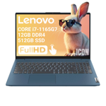Lenovo IdeaPad Core i7 11va Gen 512 Ssd 12gb Ram Notebook Touch FHD Windows