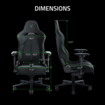 Razer Enki Silla Para Videojuegos Con Arco Lumbar