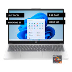 Notebook Hp Amd Ryzen 5 7520U SSD 512gb 8gb 15.6" Touchscreen