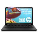 Notebook Hp Core I5-7200u 8gb Ram 240gb Sdd Fhd Rojo