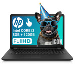 Notebook Pavilion Hp 15 Core I3 8g + 120 Ssd Fhd Touch Negro