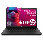 Notebook Hp Red Core I5 7200u 8gb Ram 1tb Hdd Fhd Touch Rojo