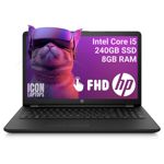 Notebook Hp Red Core I5 7200u 8gb Ram 240 Ssd Fhd Touch Rojo