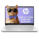 Notebook Hp Core i3 512gb Ssd 32gb Ram FHD 15-dw83
