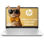 Notebook Hp Core I3 8gb Ram 128 Ssd FHD Intel Uhd 15-dw83