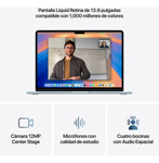 Macbook Air 13 M4 10cpu 10gpu 16gb Ram 512gb - Azul Cielo