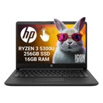 Notebook Hp 14-fq03 Amd Ryzen 3 5300u 16gb 256gb Ssd Touch