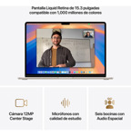 Macbook Air 15 M4 10cpu 10gpu 24gb 512gb - Medianoche