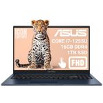 Notebook Asus Vivobook 15 Core i7 1255U 16GB RAM 1TB SSD TOUCH FHD GAMING 