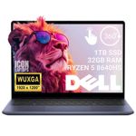Notebook Dell INSPIRON 2en1 AMD Ryzen 5 32GB RAM 1TB SSD 14 TOUCH Blue
