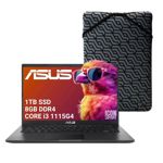 Notebook Asus Vivobook Core i3 11th 8gb Ram 1tb Ssd 14 