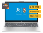 Notebook Hp 15-fc0075la Ryzen 3 7320u 8gb Ram 512gb Win11