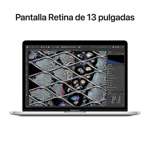 MacBook Pro 13,3 pulgadas Apple M2 CPU 8Core GPU 10Core, 256GB SSD, 8GB Ram Silver - MNEP3LE-A