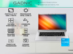 Notebook Gad-C3 Gadnic 141 I3  8GB DDR4 sodimm 512 GB SSD 