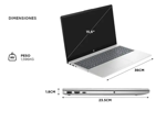Notebook Hp Intel Core i7 16GB 512GB SSD 15 6 HD Touch-Screen Win 11
