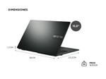 NOTEBOOK ASUS E1504 CORE I3 N305 15 256G8G FREE DOS
