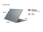 Notebook Lenovo IdeaPad Slim 3 AMD Ryzen 5 7520U 8 GB RAM 256 GB SSD 156