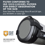 Celestron Eclipsmart Filtro Seguro Para Eclipse Solar