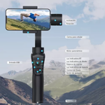 Gimbal S5b Estabilizador De Camara Para Celular Fotos Videos
